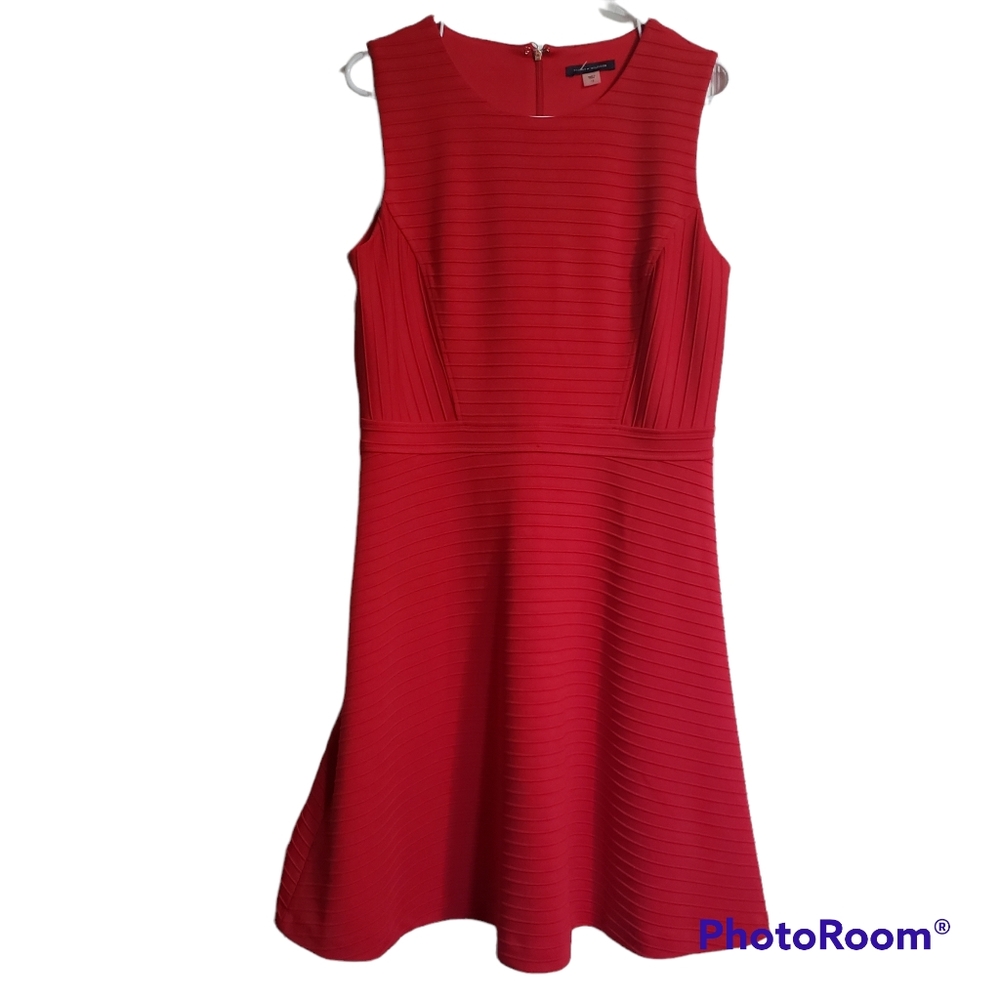 Tommy Hilfiger ribbed flare dress, Size 12